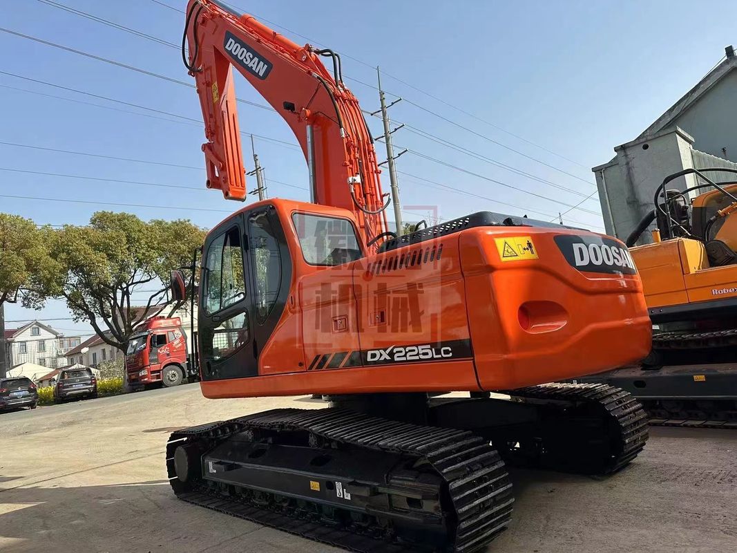 উচ্চ মানের মূল ব্যবহৃত খননকারী Doosan Dh60 Dh75 Dh80 Doosan DX500LC DX300 DX220 DX225 ব্যবহৃত খননকারী বিক্রয়ের জন্য