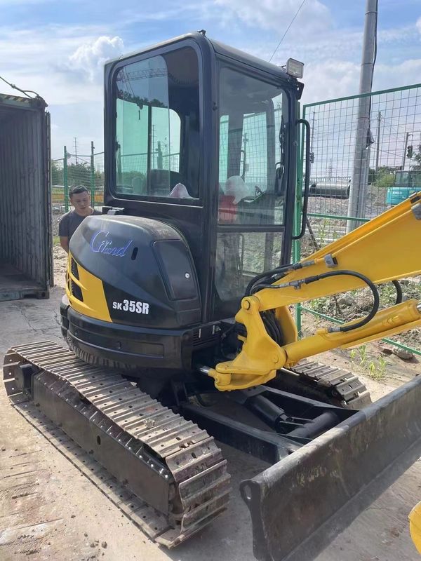 ব্যবহৃত হাইড্রোলিক ক্রলার এক্সক্যাভেটর Kobelco35SR, সস্তা দাম সেকেন্ড হ্যান্ড এক্সক্যাভেটর KOBELCO 35SR বিক্রয়ের জন্য