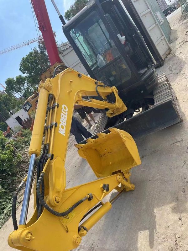 উচ্চ মানের ব্যবহৃত খননকারী Kobelco 35sr/কাজের অবস্থা দ্বিতীয় হাত সস্তা খননকারী Kobelco 35sr