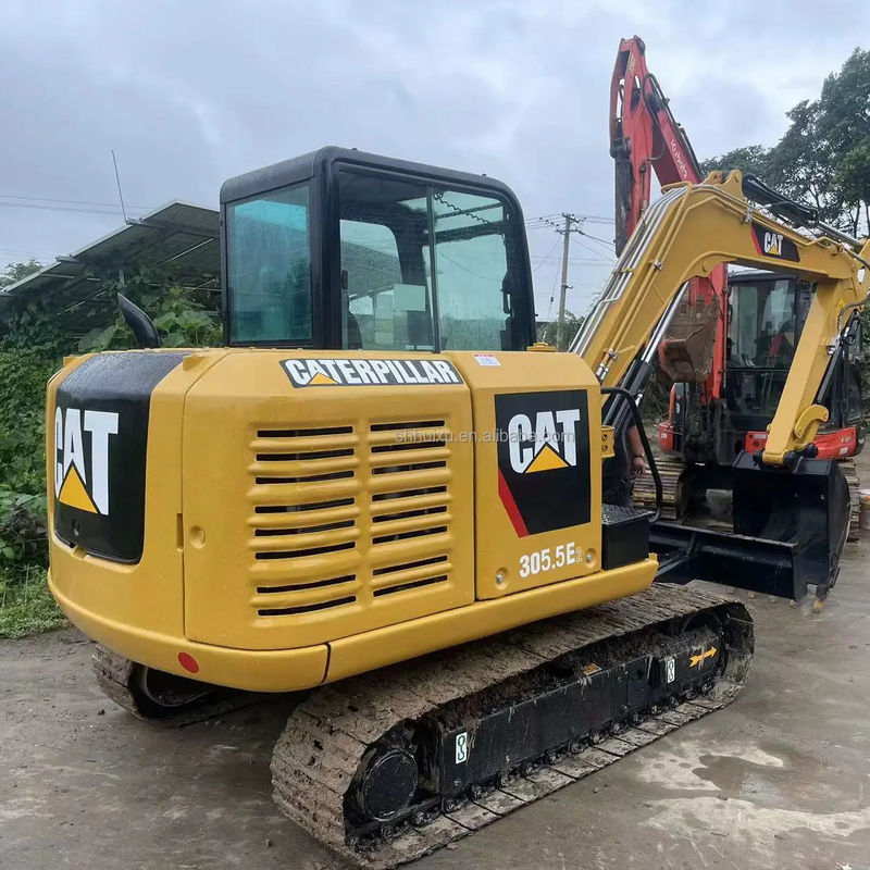 CAT MACHINE নতুন সংস্করণ জাপানি মূল ব্যবহৃত ছোট Digger CAT 305.5E 5.5TON হাইড্রোলিক লাইন সঙ্গে Excavator