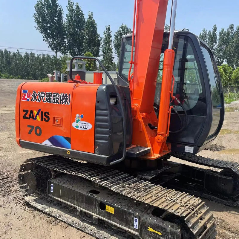 সেকেন্ড হ্যান্ড zaxis70 zaxis70 Hitachi zx70 Hitachi70 7 টন মিনি খননকারী বিক্রয়ের জন্য
