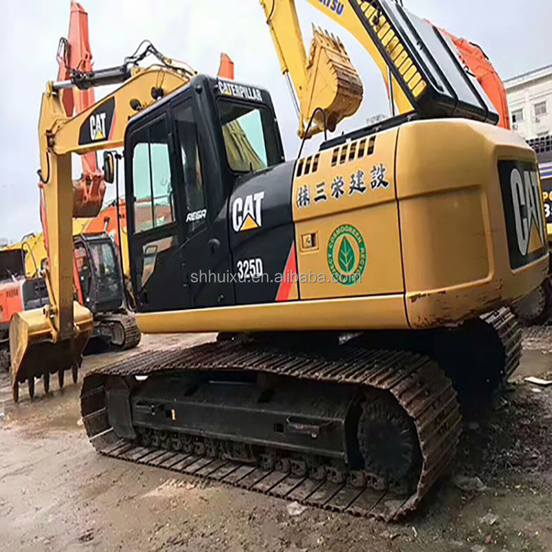 ব্যবহৃত Caterpillar 325c ক্রলার এক্সক্যাভেটর ব্যবহৃত খনন মেশিন CAT325D বিক্রয়ের জন্য Caterpillar স্টক আছে