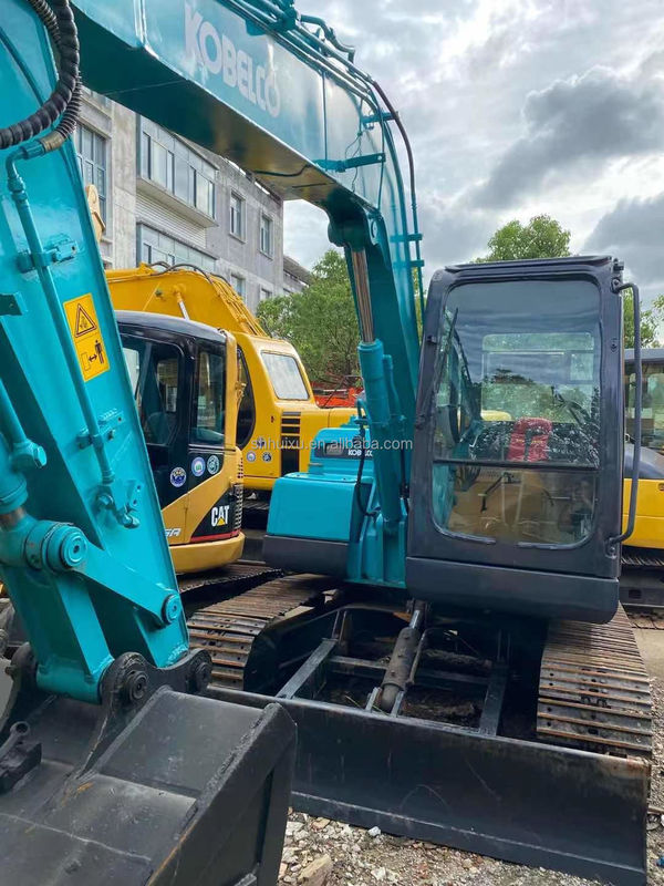 মাঝারি আকারের এক্সক্যাভেটর ব্যবহৃত Kobelco 75 কম কাজের ঘন্টা যন্ত্রপাতি মেরামতের কারখানা