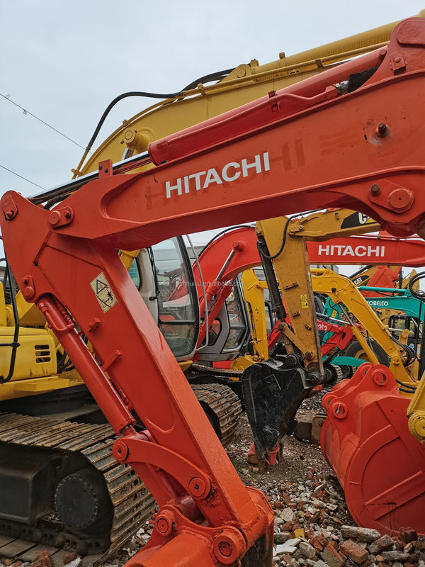হিটাচি স্টক ভাল মানের হিটাচি ZX65 সেকেন্ড হ্যান্ড হাইড্রোলিক ক্রলার খননকারী/ব্যবহৃত মিনি খননকারী হিটাচি ZX65 সস্তা দাম