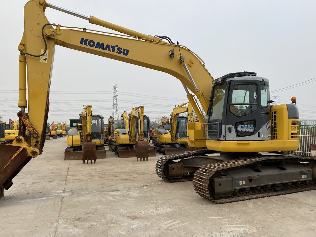 Komatsu ব্যবহৃত খনন মেশিন KOMATSU PC228US জাপান উৎপত্তি / সেকেন্ড হ্যান্ড হাইড্রোলিক ক্রলার খননকারী ভাল মানের Komatsu খননকারী