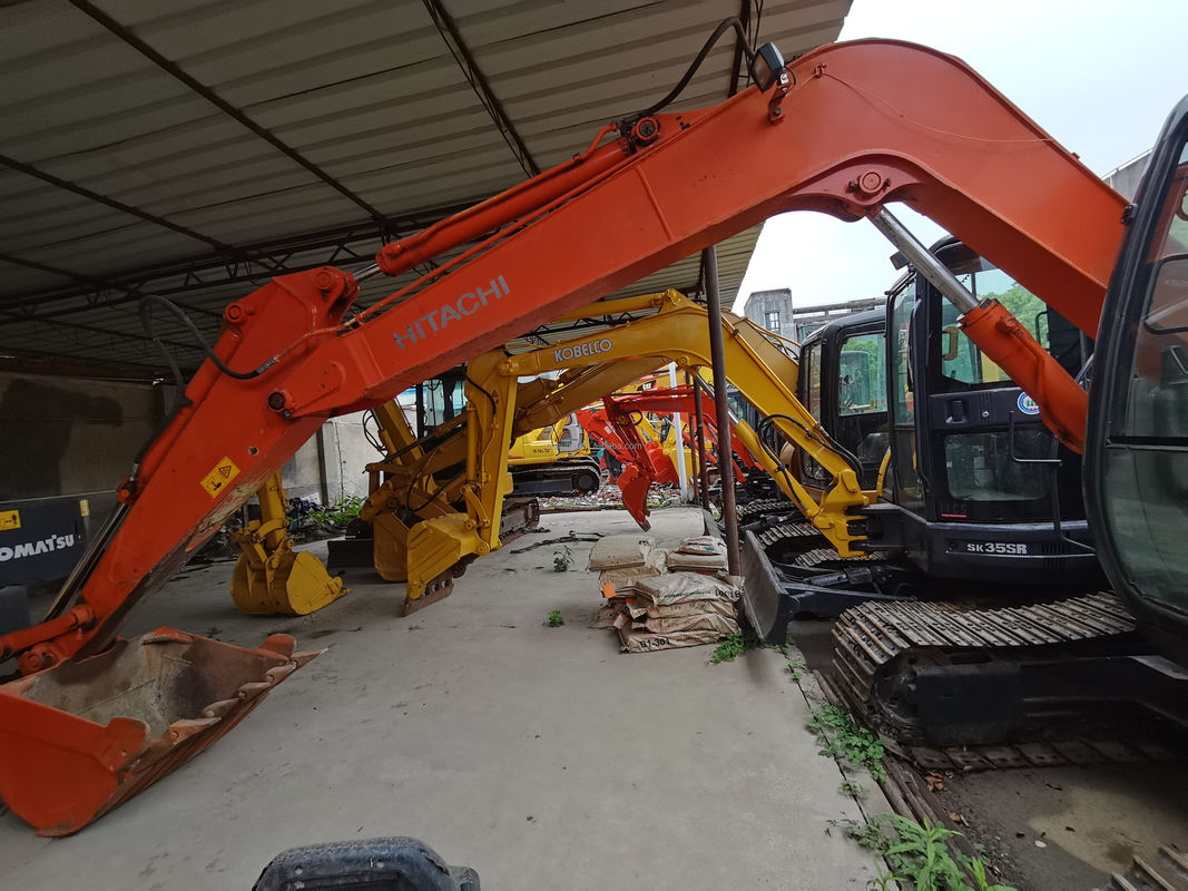 হিটাচি স্টক ভাল অবস্থা হিটাচি ZX70 সেকেন্ড হ্যান্ড হাইড্রোলিক ক্রলার খননকারী /ব্যবহৃত মিনি খননকারী হিটাচি ZX70 সস্তা দাম