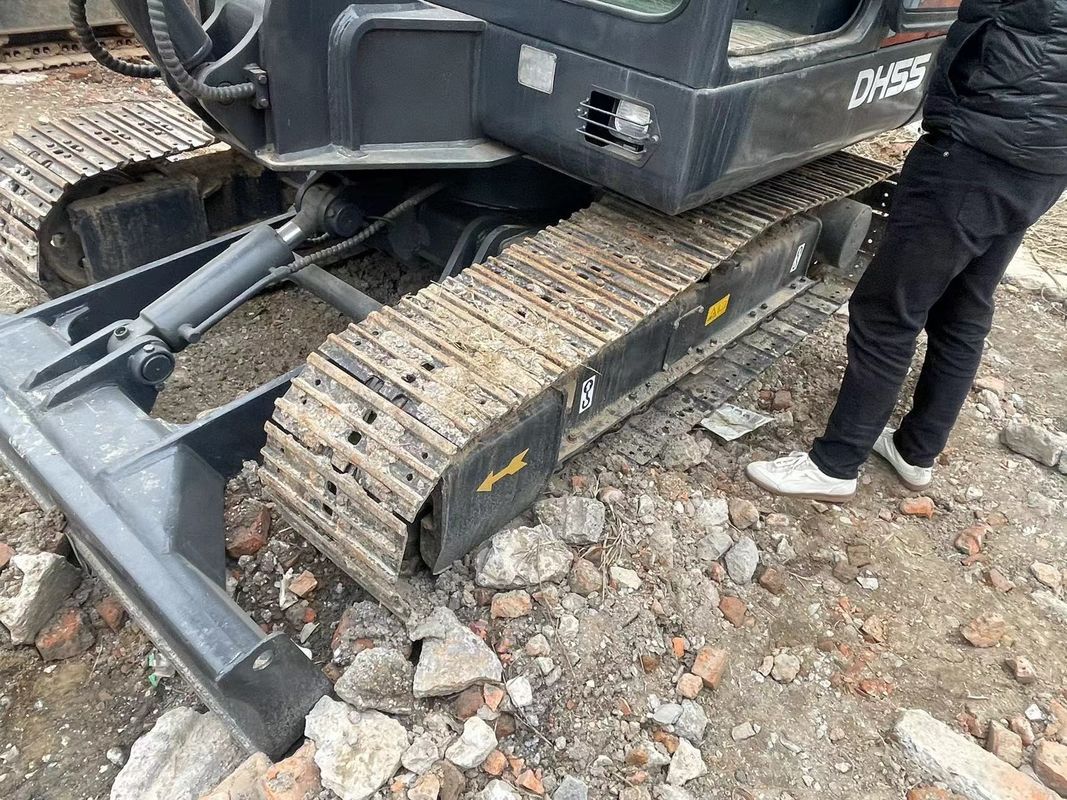 সড হোমহাউজিং মিনি এক্সক্যাভেটর DOOSAN DH55 DX60/ কোরিয়ান ব্র্যান্ড ব্যবহৃত মিনি জ্বালানী দক্ষ excavators মেরামত এবং খনন সস্তা