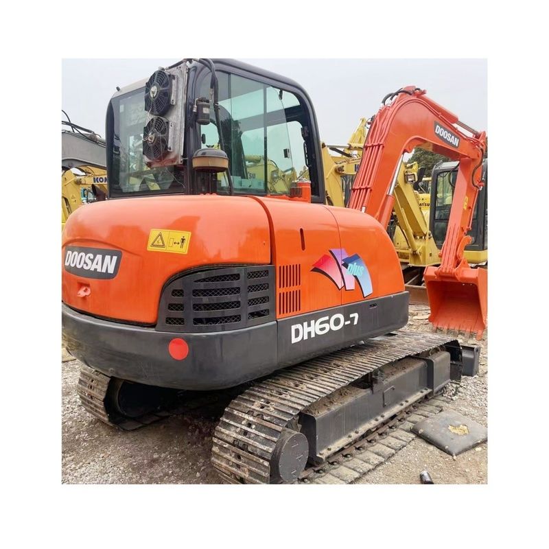 নতুন ভাল বিক্রয় ব্যবহৃত খননকারী Doosan DX60 খননকারী ব্যবহৃত ক্রলার খননকারী Doosan DH60 কারখানার দাম বিক্রয়