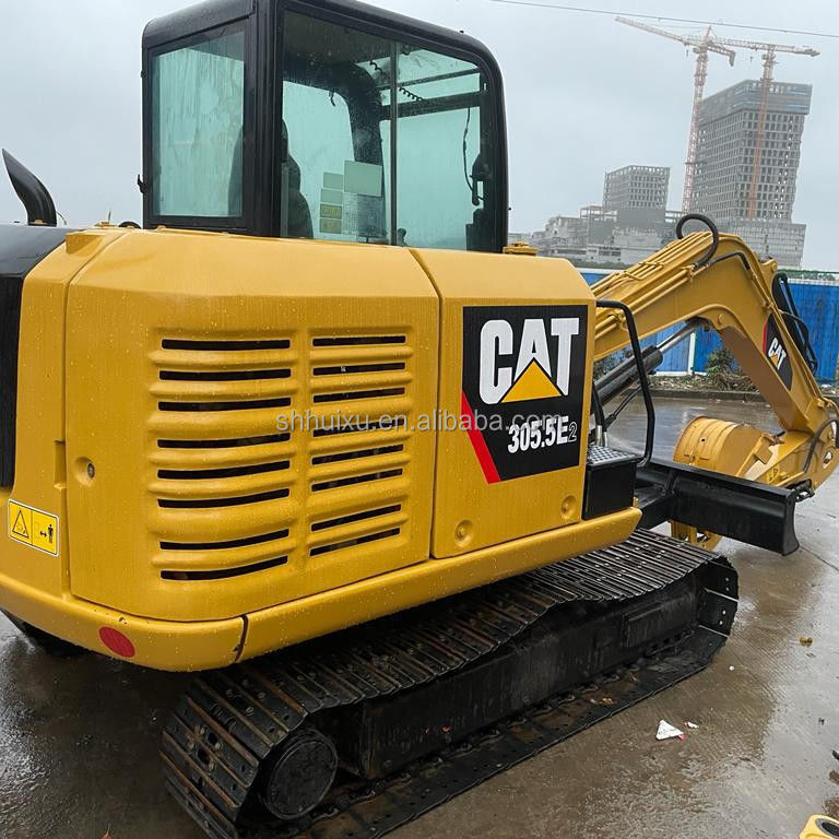 বিড়াল ব্যবহৃত 305.5e excavator crawler 305e2/small digger crawler excavator with high quality condition CAT 303 বিড়াল 306 excavator