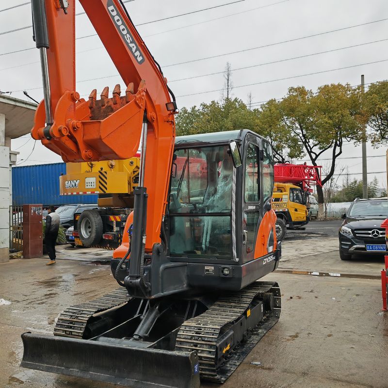 অরিজিনাল পেইন্ট ব্যবহৃত মিনি ডিগার Doosan55/সেকেন্ড হ্যান্ড Doosan55 সস্তা দাম বিক্রয়