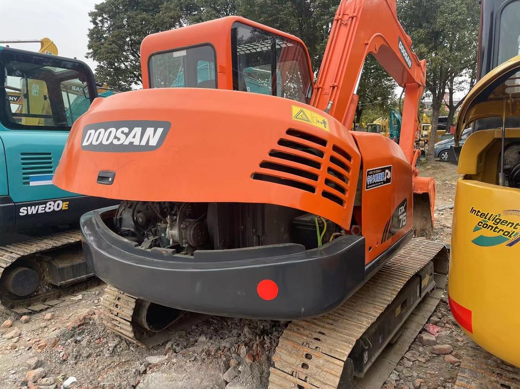 ব্যবহৃত কার্লার খননকারী/ সেরা মানের ব্যবহৃত Doosan75 কোরিয়া উৎপত্তি ব্যবহৃত মিনি খননকারী Doosan75