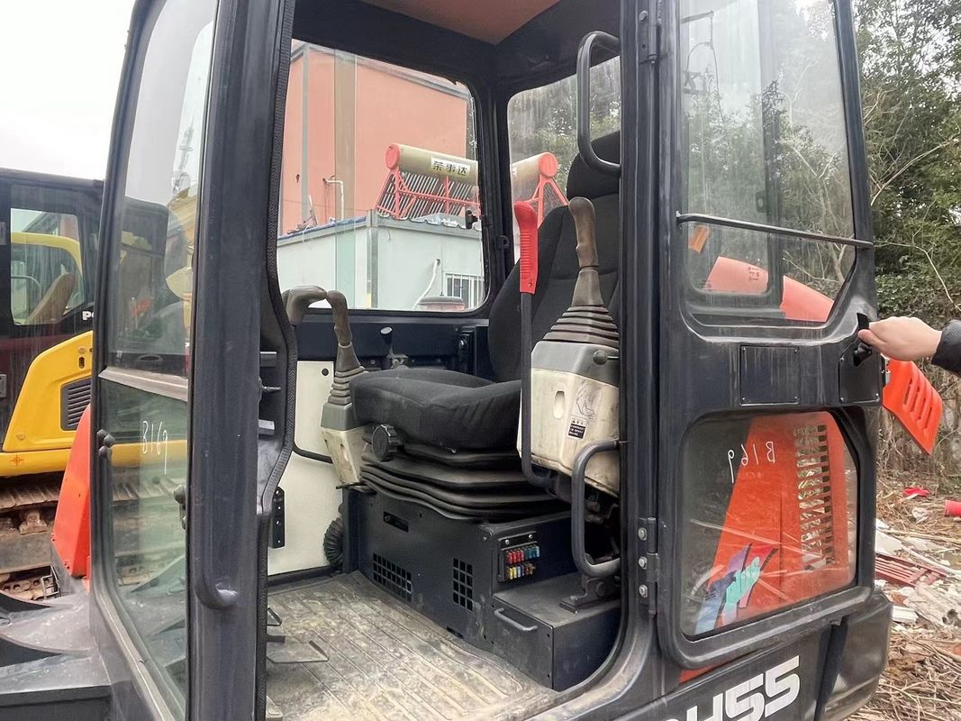 মিনি ব্যবহৃত ক্রলার খনন মেশিন Doosan dx55/সেকেন্ড হাত উচ্চ মানের excavator Doosan dx55