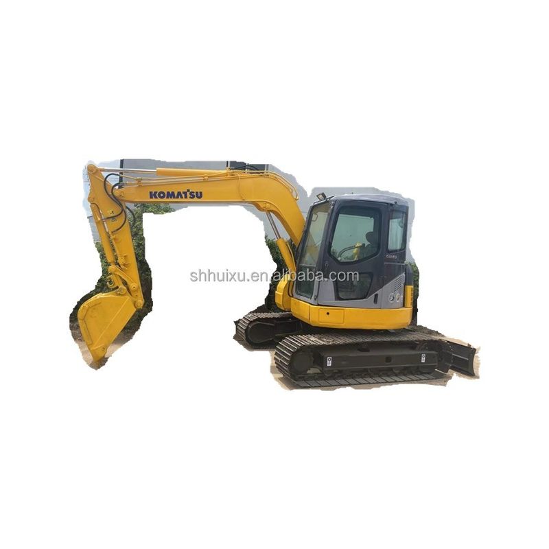 Komatsu ব্যবহৃত komatsu pc78us ক্রলার খননকারী ব্যবহৃত নির্মাণ মেশিন খননকারী PC78US ভাল মানের Komatsu খননকারী