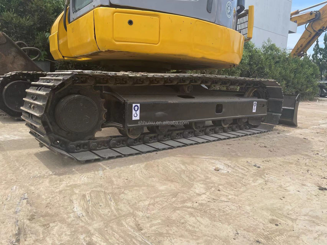Komatsu ব্যবহৃত komatsu pc78us ক্রলার খননকারী ব্যবহৃত নির্মাণ মেশিন খননকারী PC78US ভাল মানের Komatsu খননকারী