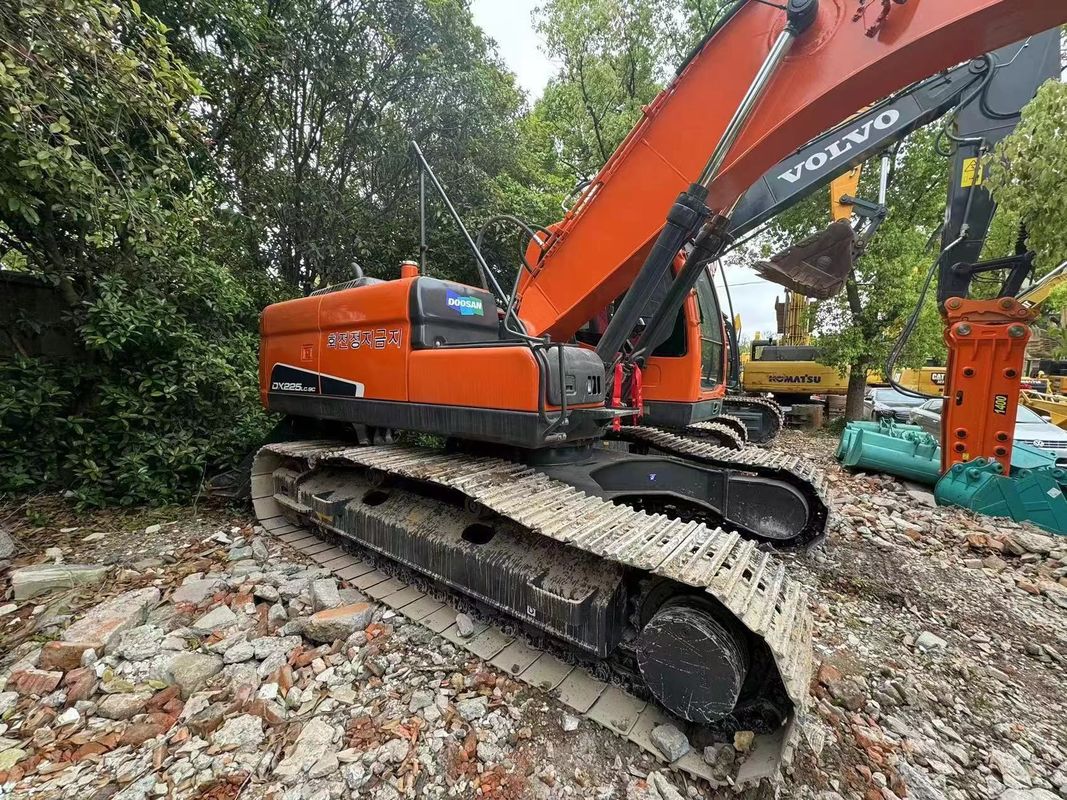 ব্যবহৃত খননকারী doosan dh225 বিক্রয়ের জন্য /নিম্ন কাজের সময় ব্যবহৃত doosan dh225 চীনে সাংহাই