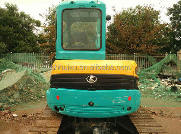 জাপান মানের ব্যবহৃত খননকারক Kubota 155 ছোট 5.5 টন মিনি দ্বিতীয় হাত ক্রলার খননকারক ব্লেড এবং ব্রেকার লাইন সঙ্গে