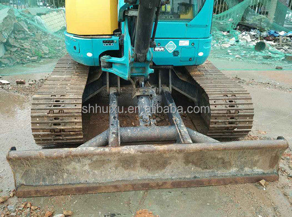 জাপান মানের ব্যবহৃত খননকারক Kubota 155 ছোট 5.5 টন মিনি দ্বিতীয় হাত ক্রলার খননকারক ব্লেড এবং ব্রেকার লাইন সঙ্গে