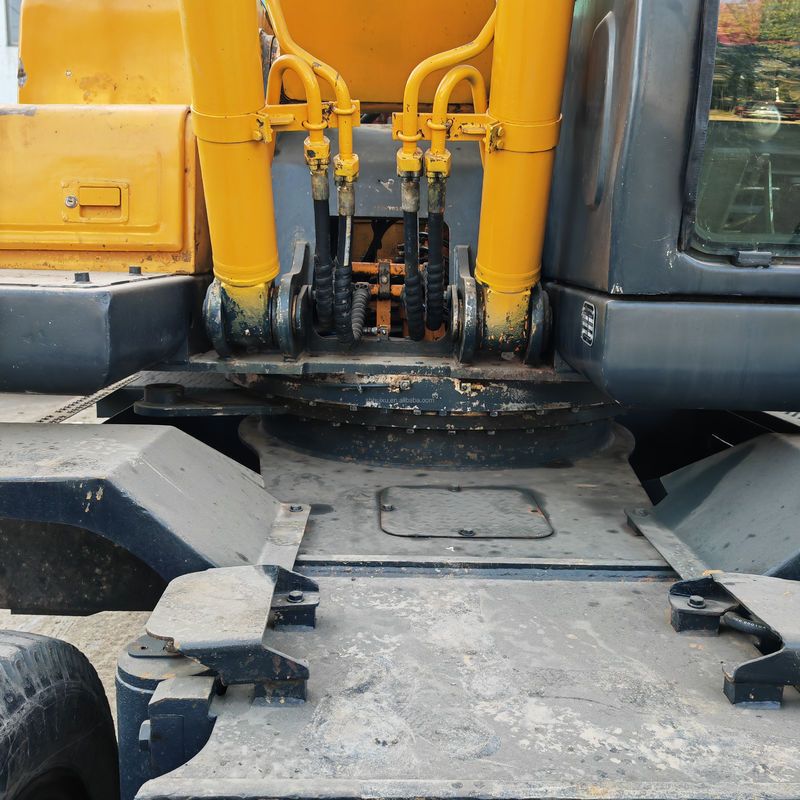 21 টন চাকা excavator ব্যবহৃত Hyundai বিক্রয়ের উপর স্টক নতুন আগমন ব্যবহৃত Hyundai 210 excavator বিক্রয়ের উপর