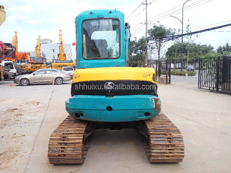 জাপান মানের ব্যবহৃত খননকারী Kubota 161 ছোট 6.1 টন মিনি দ্বিতীয় হাত ক্রলার খননকারী
