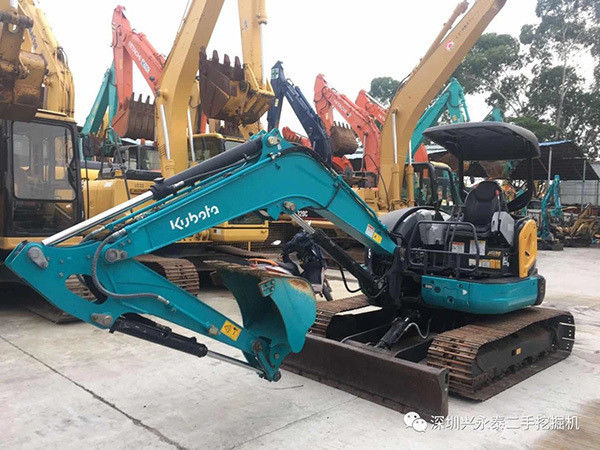 উচ্চ মানের সস্তা দামের খননকারী Kubota 55 খননকারী জাপান থেকে ব্যবহৃত সেকেন্ড হ্যান্ড মেশিন kubota U35 KUBOTA খননকারী
