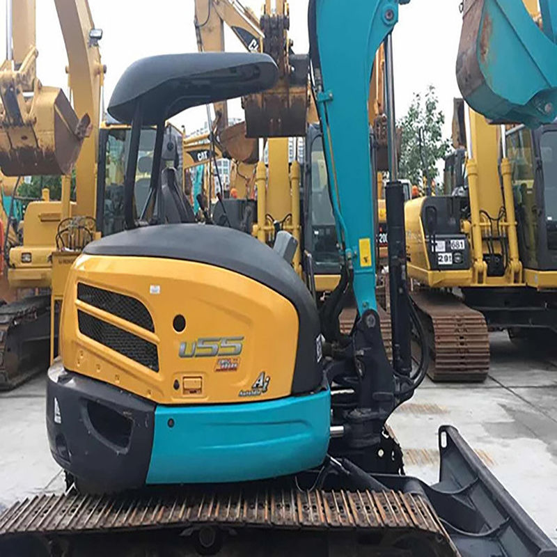 উচ্চ মানের সস্তা দামের খননকারী Kubota 55 খননকারী জাপান থেকে ব্যবহৃত সেকেন্ড হ্যান্ড মেশিন kubota U35 KUBOTA খননকারী