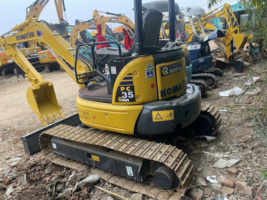 ব্যবহৃত চমৎকার অবস্থায় Komatsu pc35 স্টক এখন, ব্যবহৃত Komatsu খননকারী, Komatsu pc35 pc55 pc56 pc70 চীন সস্তা খননকারী