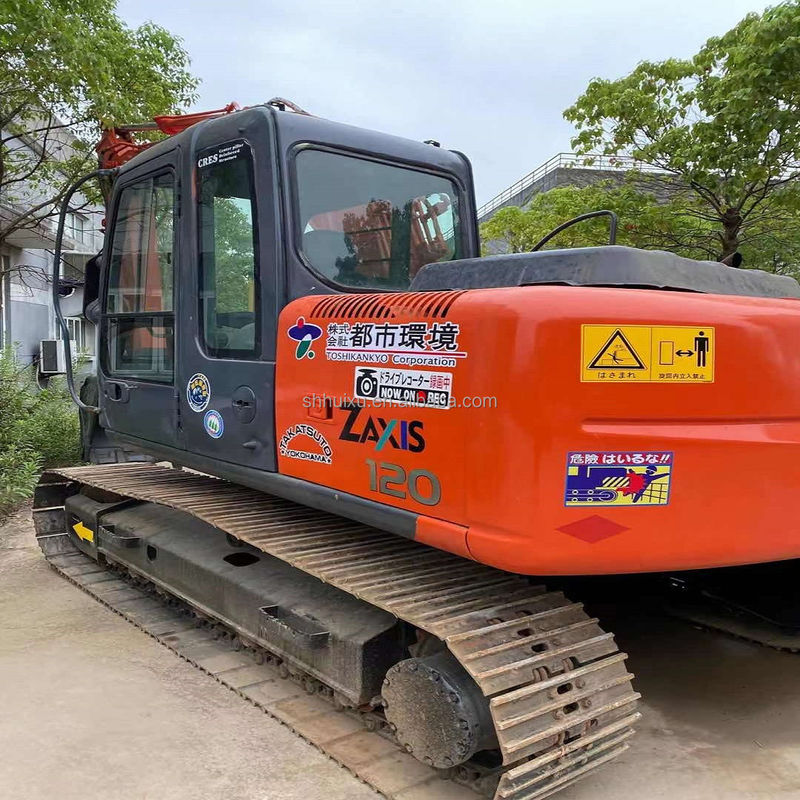হিটাচি গরম বিক্রয় চমৎকার মানের হিটাচি ZX120-6 সেকেন্ড হ্যান্ড হাইড্রোলিক ক্রলার খননকারী/ব্যবহৃত খননকারী মেশিন হিটাচি ZX120-6 সস্তা দাম