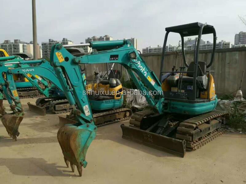 সেকেন্ড হ্যান্ড হাইড্রোলিক ক্রলার Excavator Kubota25 উচ্চ মানের/ব্যবহৃত মিনি digger Kubota25 জাপান উৎপত্তি সস্তা দাম