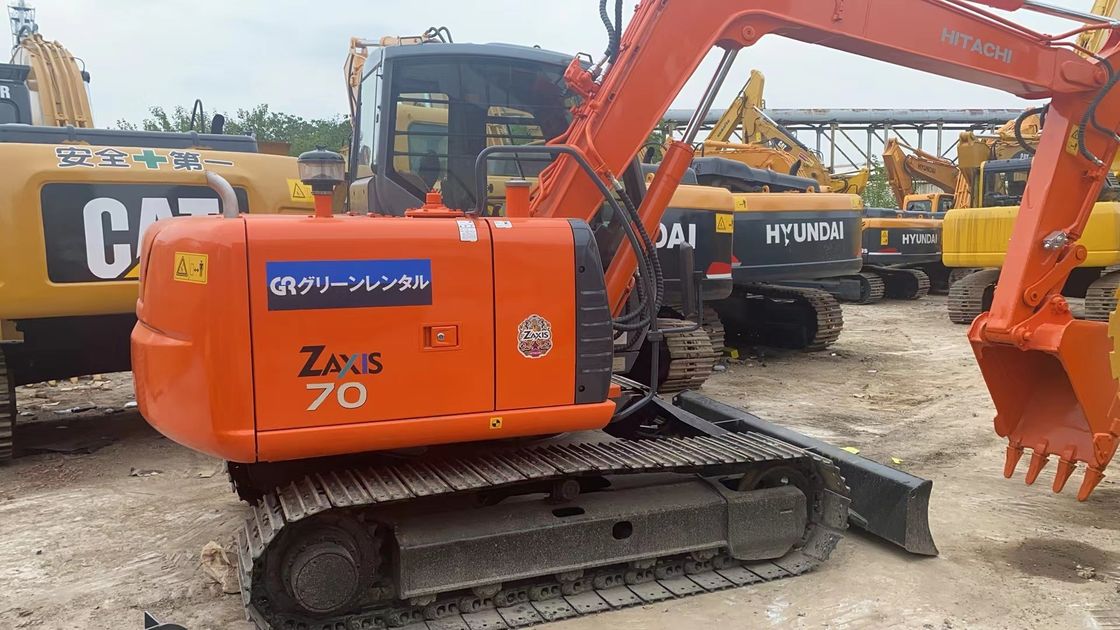 হিটাচি ব্যবহার করা ZX70 ক্রলার খননকারী, হিটাচি Zaxis 70 দাম কম বিক্রয়ের উপর সাংহাই চীন