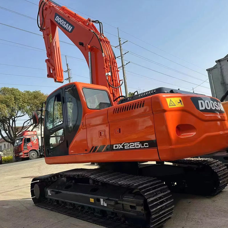 ২৫ টন মূল রঙের ব্যবহৃত ক্রলার বিগ ডিগার ডুসান Dh225-9 সেকেন্ড হ্যান্ড এক্সক্যাভারেটর
