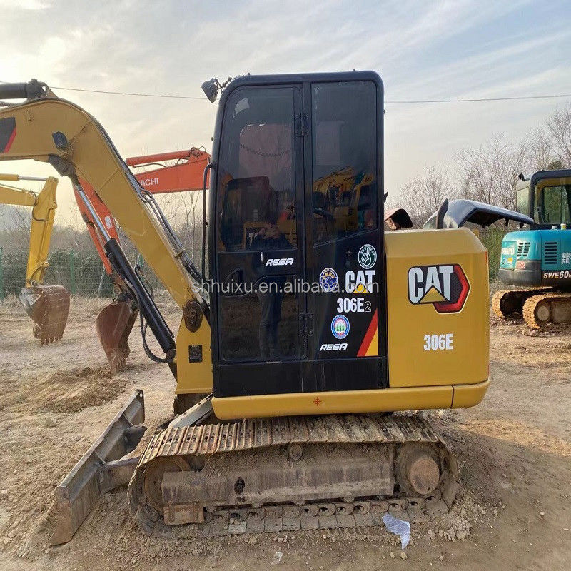 ব্যবহৃত নির্মাণ মেশিন ক্রলার এক্সক্যাভার Cat306e ভাল মানের সস্তা দাম/দ্বিতীয় হাতের মিনি Cat306e জাপানি ব্র্যান্ড
