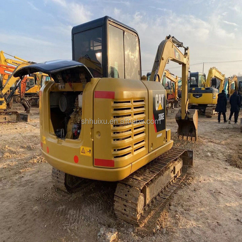 ব্যবহৃত নির্মাণ মেশিন ক্রলার এক্সক্যাভার Cat306e ভাল মানের সস্তা দাম/দ্বিতীয় হাতের মিনি Cat306e জাপানি ব্র্যান্ড