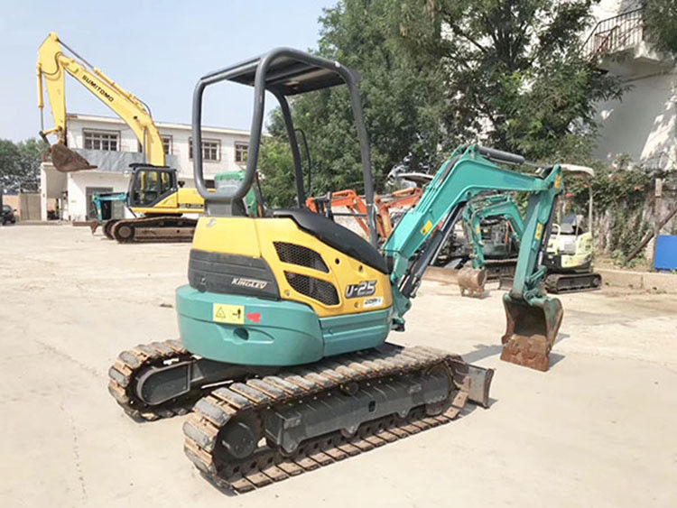 ক্রলার খননকারী ব্যবহৃত KUBOTA25 KXU25/ সেকেন্ড হ্যান্ড জাপান ইঞ্জিন KUBOTA KX25 KX U25 25U