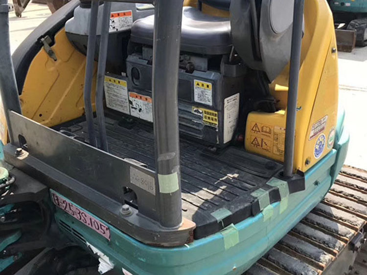 ক্রলার খননকারী ব্যবহৃত KUBOTA25 KXU25/ সেকেন্ড হ্যান্ড জাপান ইঞ্জিন KUBOTA KX25 KX U25 25U