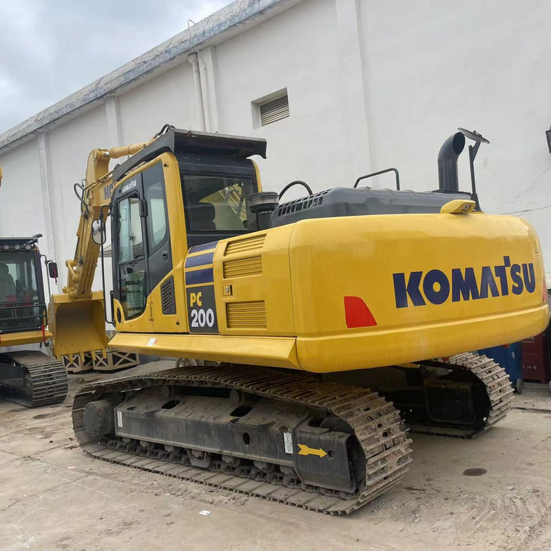 25.6TON ব্যবহৃত কমাতু পিসি 200 এক্সক্যাভারেটর /প্রায় নতুন /সেকেন্ড হ্যান্ড কমাতু পিসি 200-5 মাঝারি এক্সক্যাভারেটর