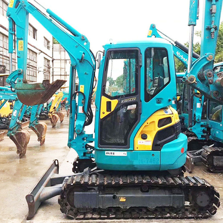 ক্রলার খননকারী ব্যবহৃত KUBOTA35 KXU35/ দ্বিতীয় হাত জাপান ইঞ্জিন KUBOTA KX35 KX U35 35