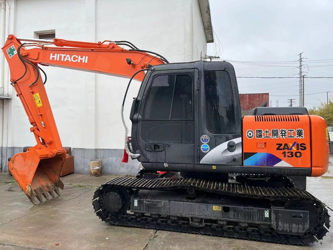 সস্তা নির্মাণ সরঞ্জাম জাপান 13 টন Hitachi ZX130 খননকারক তৈরি, বিক্রয়ের জন্য ব্যবহৃত Zaxis 130