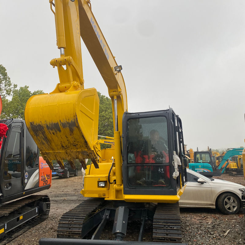 ব্যবহৃত মিনি খননকারী Komatsu PC40 ছোট ব্যবহৃত যন্ত্রপাতি হ্যান্ড মাটি খননকারী মিনি ট্রেঞ্চ খননকারী
