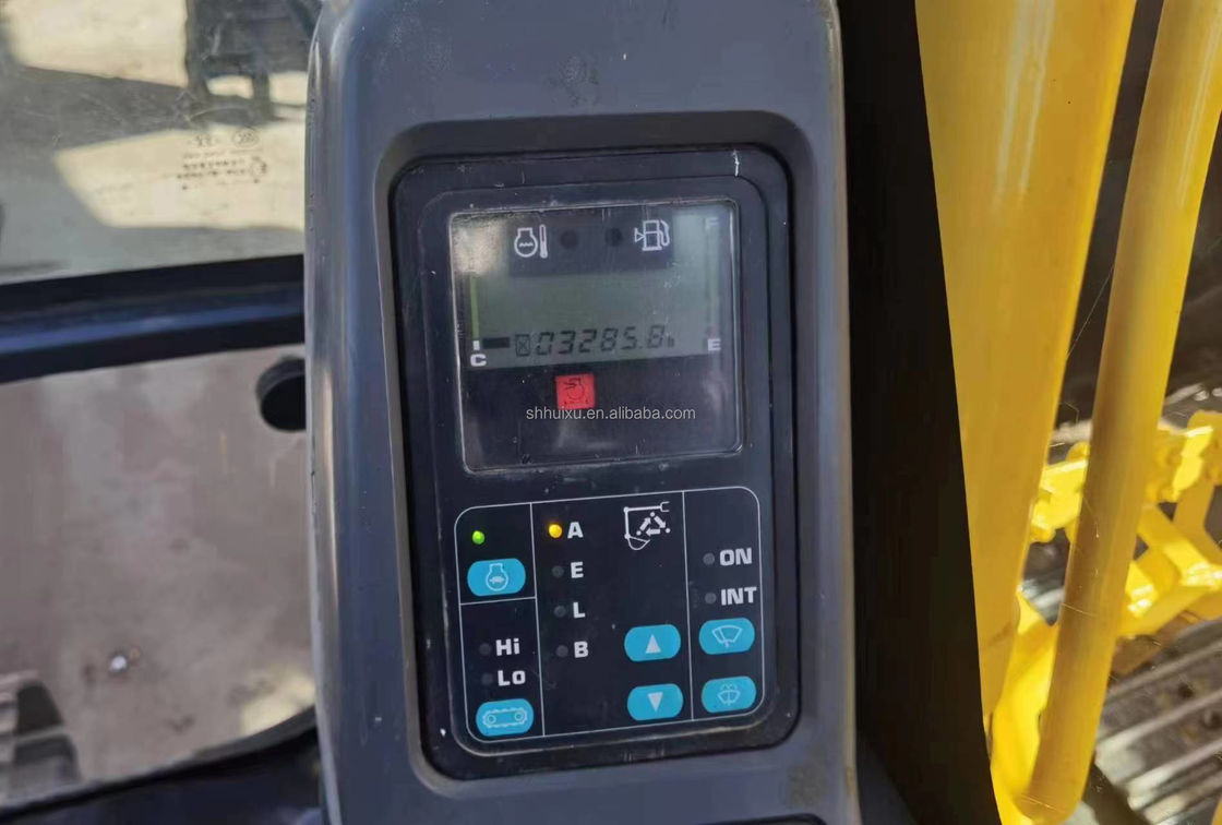হস্ত ব্যবহৃত জমিন খননকারী Komatsu PC110 ব্যবহৃত যন্ত্রপাতি হস্ত ব্যবহৃত পোস্ট গর্ত খননকারী বিক্রয়ের জন্য দ্বিতীয় হাত খননকারী