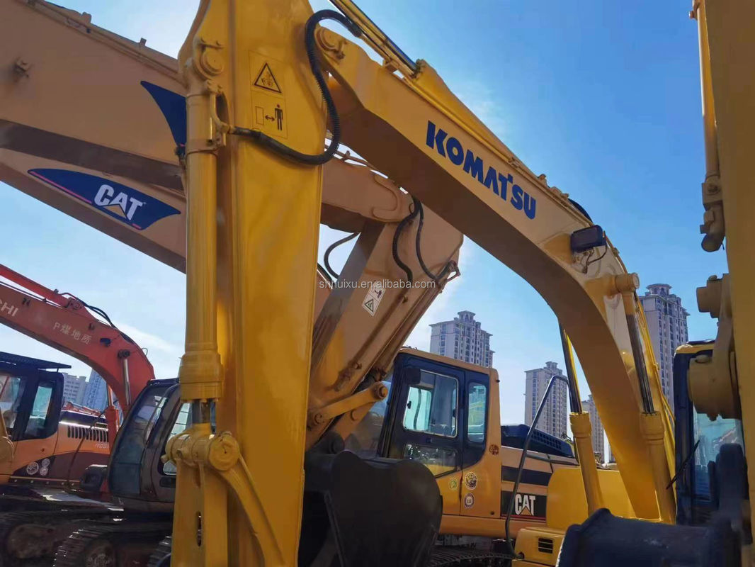 হস্ত ব্যবহৃত জমিন খননকারী Komatsu PC110 ব্যবহৃত যন্ত্রপাতি হস্ত ব্যবহৃত পোস্ট গর্ত খননকারী বিক্রয়ের জন্য দ্বিতীয় হাত খননকারী