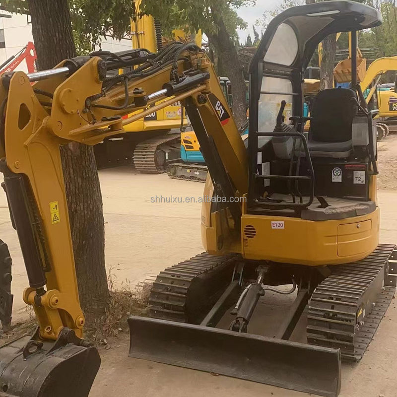 ব্যবহৃত মিনি Excavator Caterpillar Cat 302.5 Excavator 2 টন মাইক্রো মাল্টি ফাংশনাল মেশিন গরম বিক্রয় CAT 303 Caterpillar স্টক cat 306 excavator