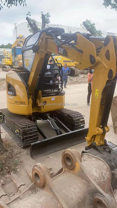 ব্যবহৃত মিনি Excavator Caterpillar Cat 302.5 Excavator 2 টন মাইক্রো মাল্টি ফাংশনাল মেশিন গরম বিক্রয় CAT 303 Caterpillar স্টক cat 306 excavator