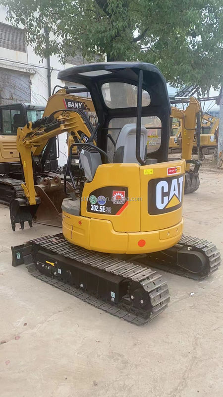 ব্যবহৃত মিনি Excavator Caterpillar Cat 302.5 Excavator 2 টন মাইক্রো মাল্টি ফাংশনাল মেশিন গরম বিক্রয় CAT 303 Caterpillar স্টক cat 306 excavator