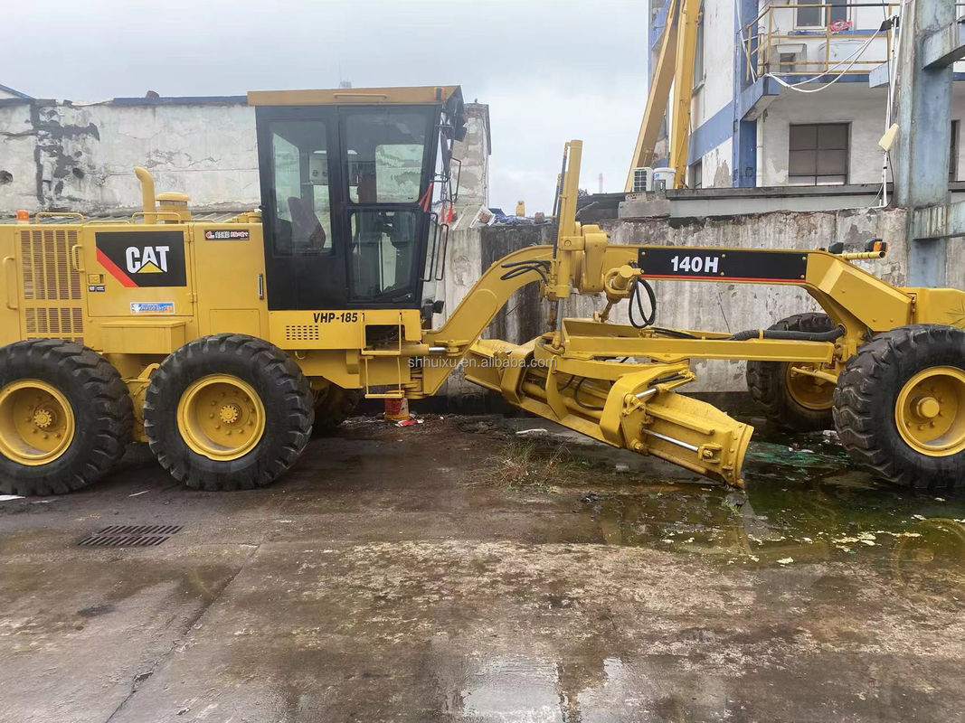 মূল জাপান ব্যবহৃত CAT140H মোটর গ্রেডার বিক্রয়ের জন্য,Caterpillar ব্যবহৃত 14H মোটর গ্রেডার Caterpillar স্টক