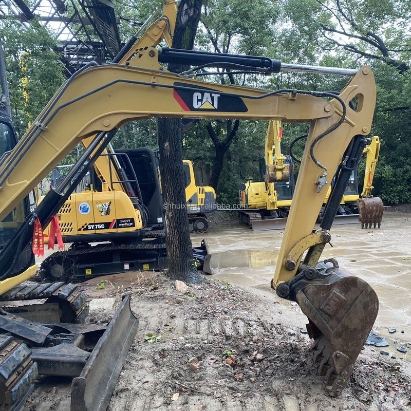 ব্যবহৃত cat 305.5 crawler excavator mini caterpillar 305.5E2 বিক্রয়ের জন্য চীন cat305.5 CAT 303 Caterpillar in stock cat 306 excavator
