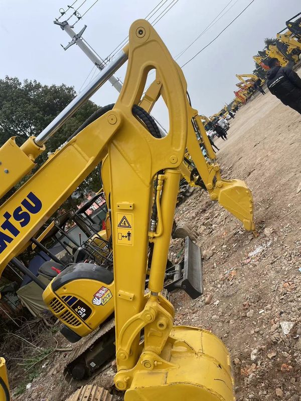 ব্যবহৃত মিনি এক্সক্যাভেটর কমাতু পিসি৩৫ ক্যাবিন ছাড়া ছোট খননকারী ব্যবহৃত যন্ত্রপাতি বিক্রির জন্য ব্যবহৃত মিনি খননকারী ব্যবহৃত দ্বিতীয় হাত খননকারী
