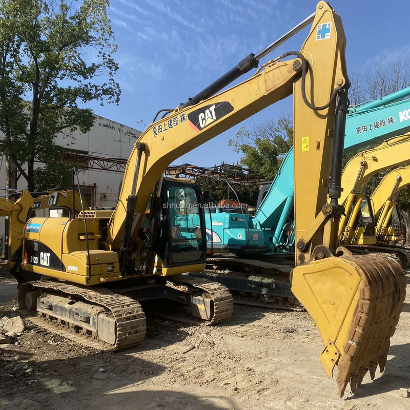 ভাল মানের 12t ব্যবহৃত CAT 312d ক্রলার খননকারী ভাল দাম বিক্রয়ের জন্য CAT 303 cat 306 খননকারী