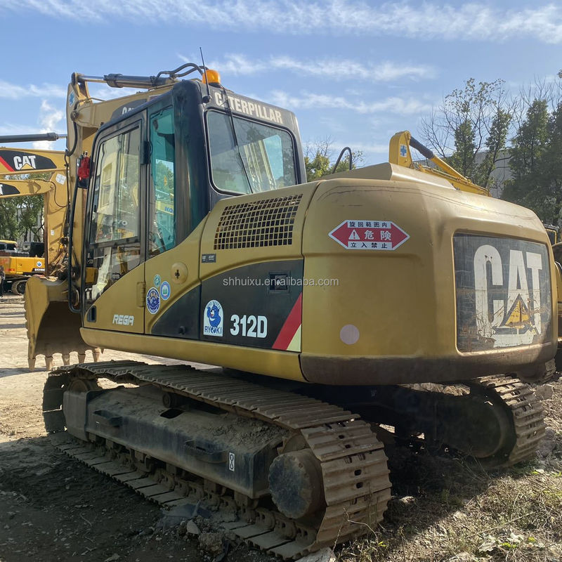 ভাল মানের 12t ব্যবহৃত CAT 312d ক্রলার খননকারী ভাল দাম বিক্রয়ের জন্য CAT 303 cat 306 খননকারী