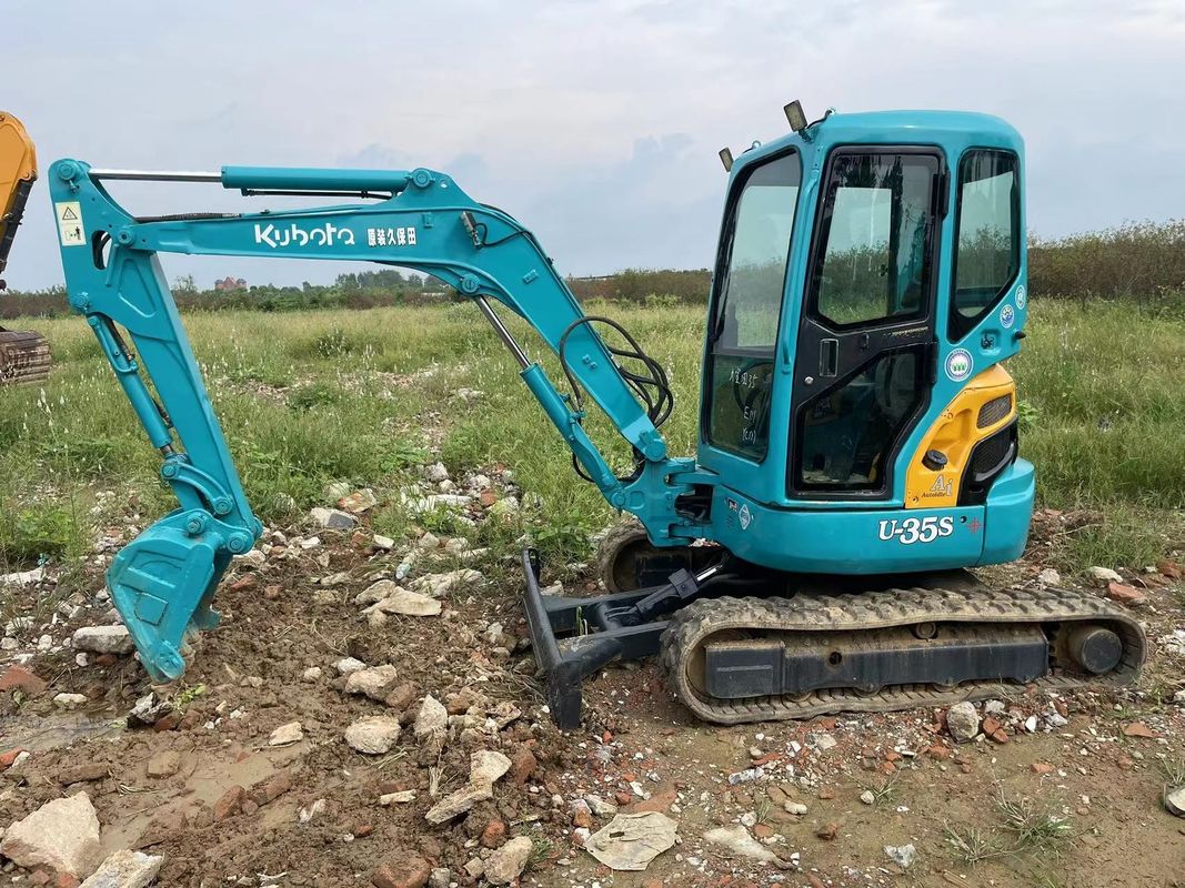 ব্যবহৃত মিনি কুবোটা U35S খননকারী জাপানে ব্যবহৃত মিনু খননকারী কুবোটা U35 মিনি খননকারী