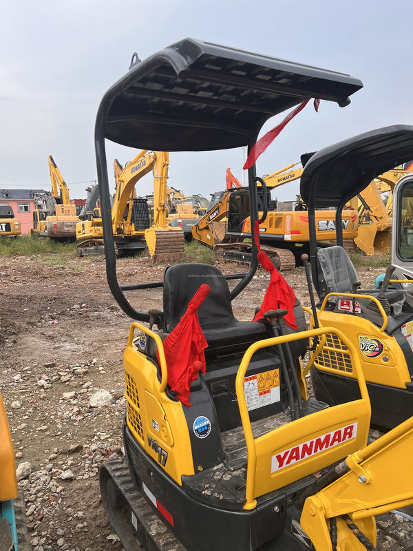 মিনি খননকারী ব্যবহৃত Yanmar 17 খননকারী ব্যবহৃত ছোট যন্ত্রপাতি সেকেন্ড হ্যান্ড মিনি খননকারী সেরা মিনি খননকারী সেরা